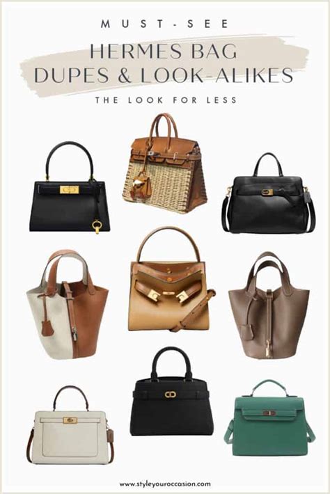 hermes bag dupes|hermes evelyne bag dupe.